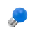 Lighto | Ampoule LED | Grande douille E27 | Ampoule boule | Bleu | 45mm | 1W