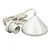 Cordon de suspension E27 80 cm blanc