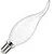 Lighto | Filament LED | Petit raccord E14 | Embout pour lampe à bougie | Transparent | 35mm | 5W