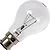 Ampoule | Raccord baïonnette B22d | Lampe standard | Transparente | 60mm | 60W