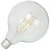Lighto | Filament LED | Grande douille E27 | Globelamp | Lumineux | 125mm | 4W