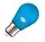 Lighto | Filament LED | Grande douille E27 | Bleu | Ampoule boule | 45mm | 2W | Dimmable | Convient pour câble barbelé