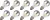 Lighto | Filament LED | Culot large E27 | Ampoule standard | Claire | 60mm | 4W | Lot de 10