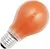 Ampoule électrique | Grande douille E27 | Ampoule standard | Orange | 60mm | 40W
