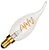 Bailey | Lampe bougie LED avec pointe | Petite douille E14 | 3W Dimmable