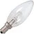 Ampoule halogène EcoClassic flamme | Petit culot E14 | Claire | 35mm | 18W