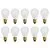 Lampe à incandescence | Grand modèle E27 | Lampe standard | Mat | 55mm | 75W