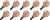 Lighto | Ampoule LED | E14 | Flamme sphérique | 4,5W | Lot de 10