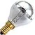 SPL | Lampe miroir halogène | Petite douille E14 | Lampe boule | Argent | 45mm | 28W